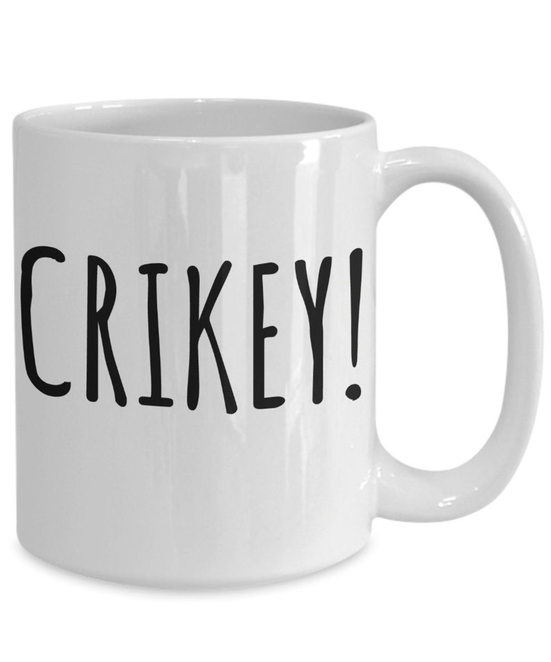 Crikey Mug Australian or British Slang Humor Gift Etsy
