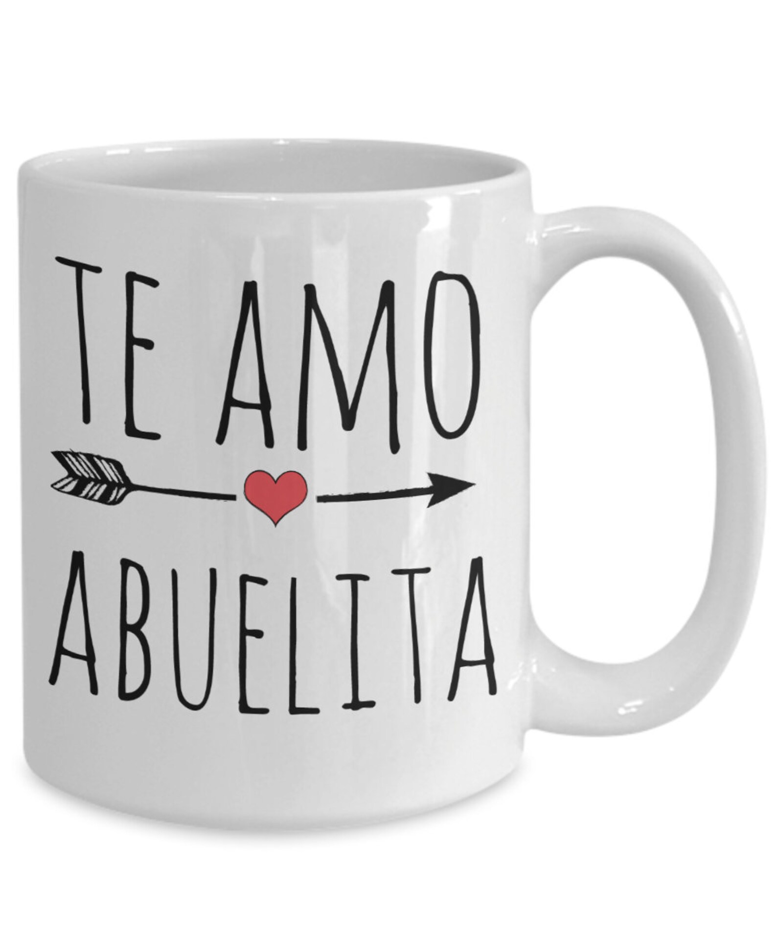 Te amo abuelita taza te amo taza de café regalos para Etsy