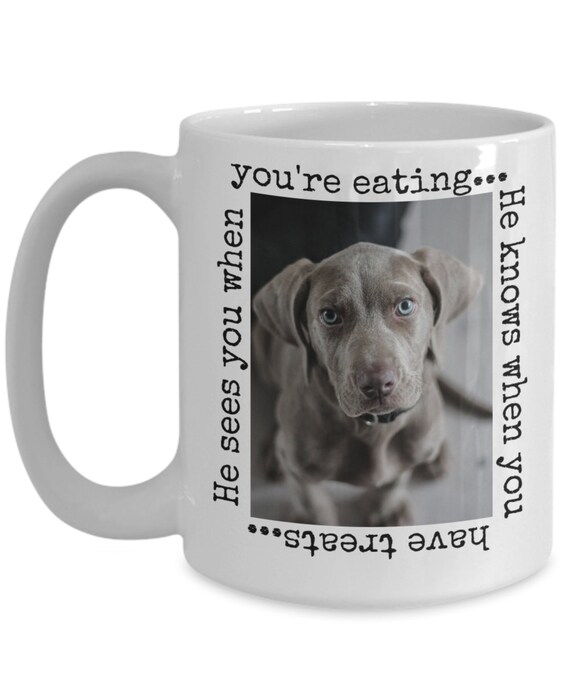Weimaraners Christmas Coffee Mug Cup Weimaraner Gifts Weimaraner