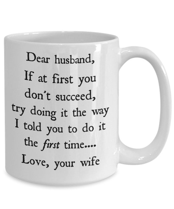 Dear husbands. My Dear husband.