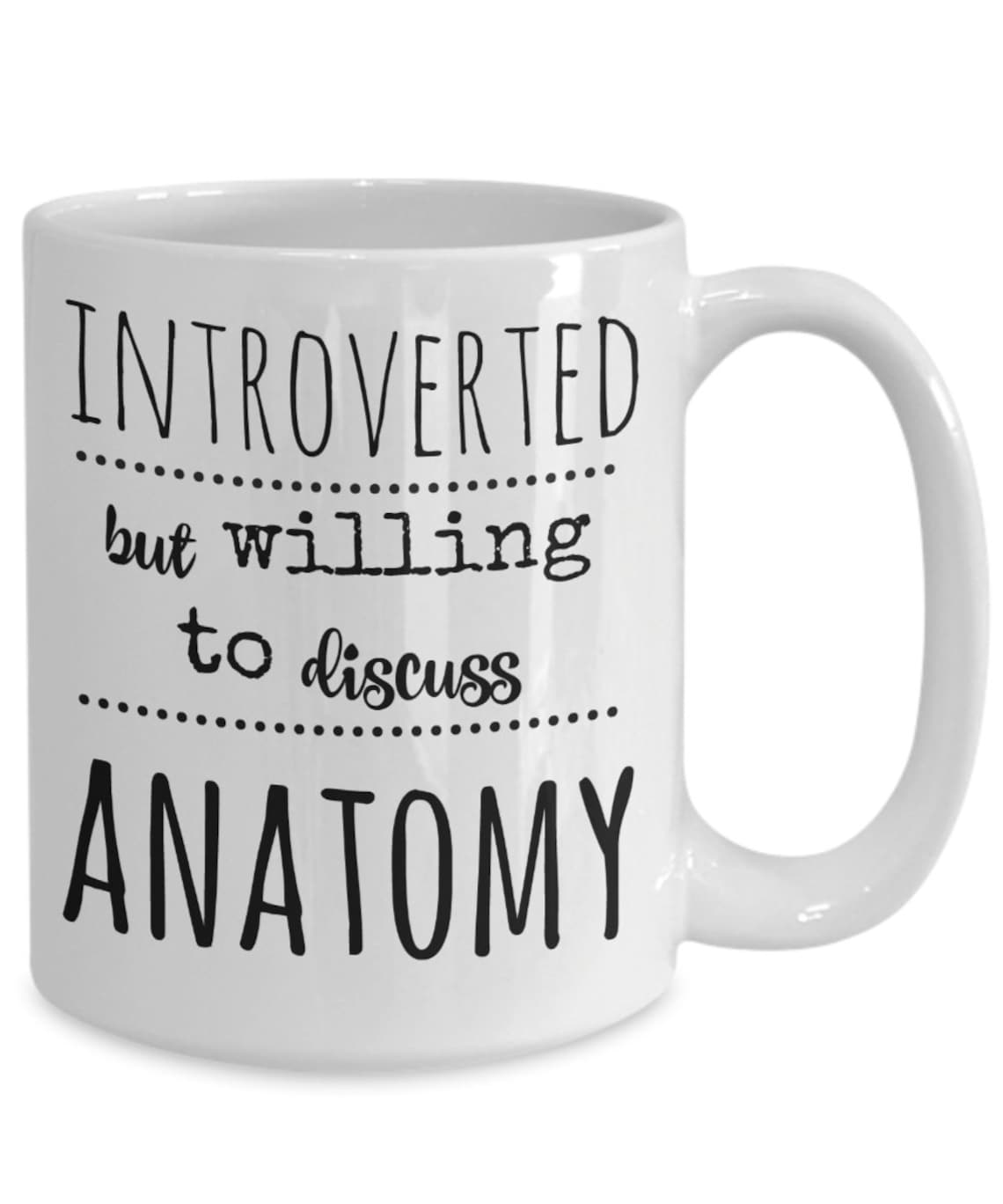 Anatomy Themed Gifts Funny Human Anatomy Mug Introverted Etsy