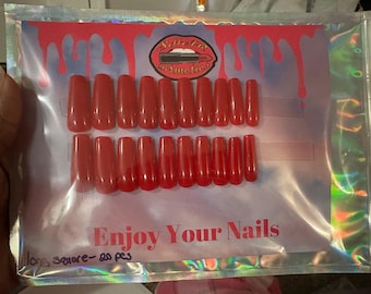 Long Handmade Nails