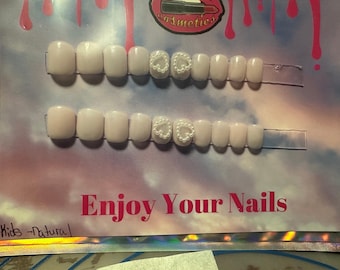 Kids Handmade nails .
