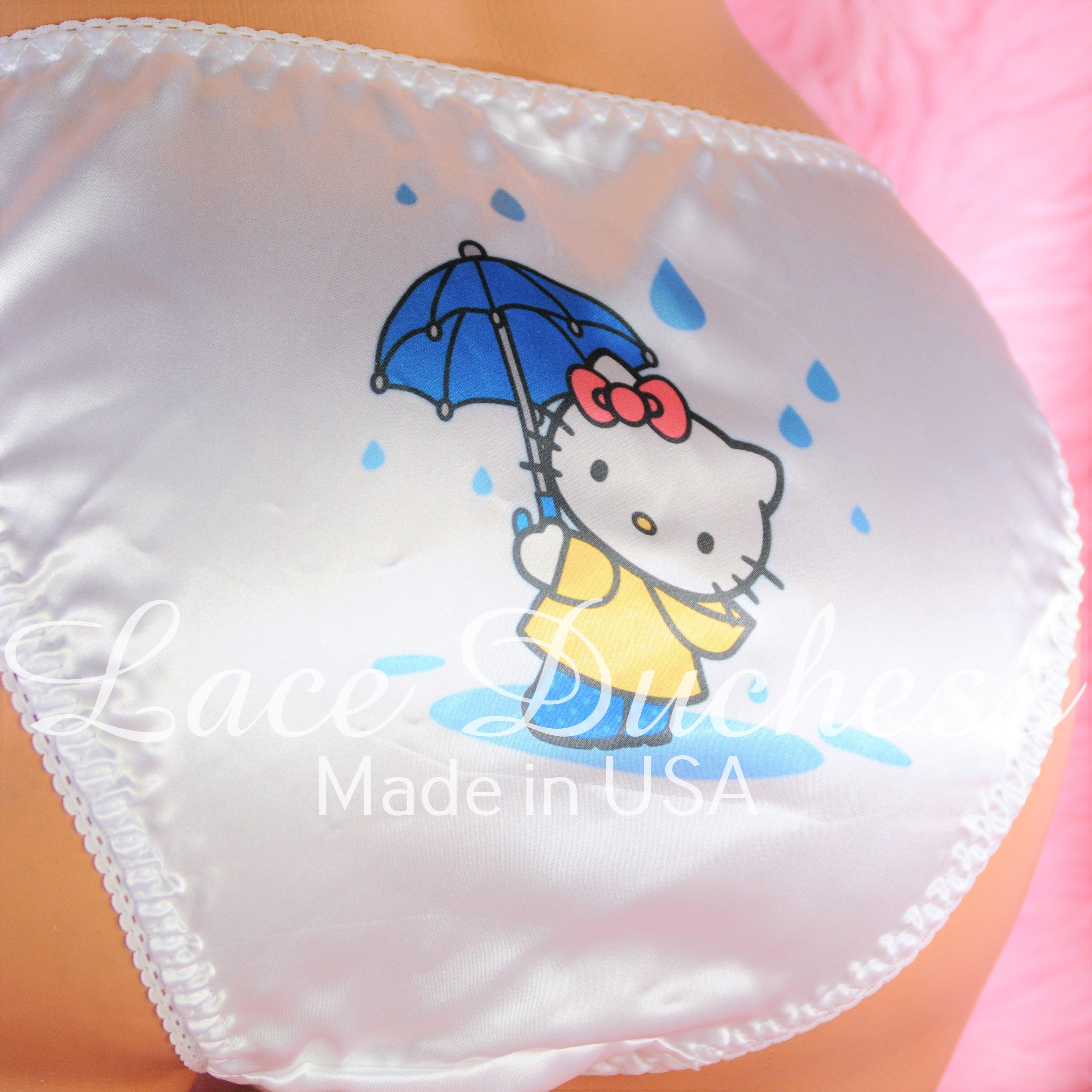 Hello Kitty Couple Underwear Women's Underwear Solid Color Cute Cartoon Low  Waist G String Pants Wrapped Hip Women Accessories - AliExpress