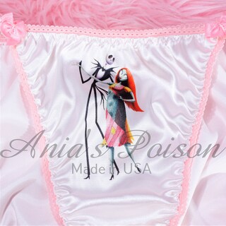Mutandine Bikini Vintage Anni 80 In Raso Bianco - Sissy Princess, Unisex, Taglie 5-8