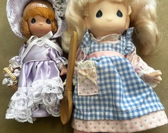 Two Vintage Precious Moments Dolla
