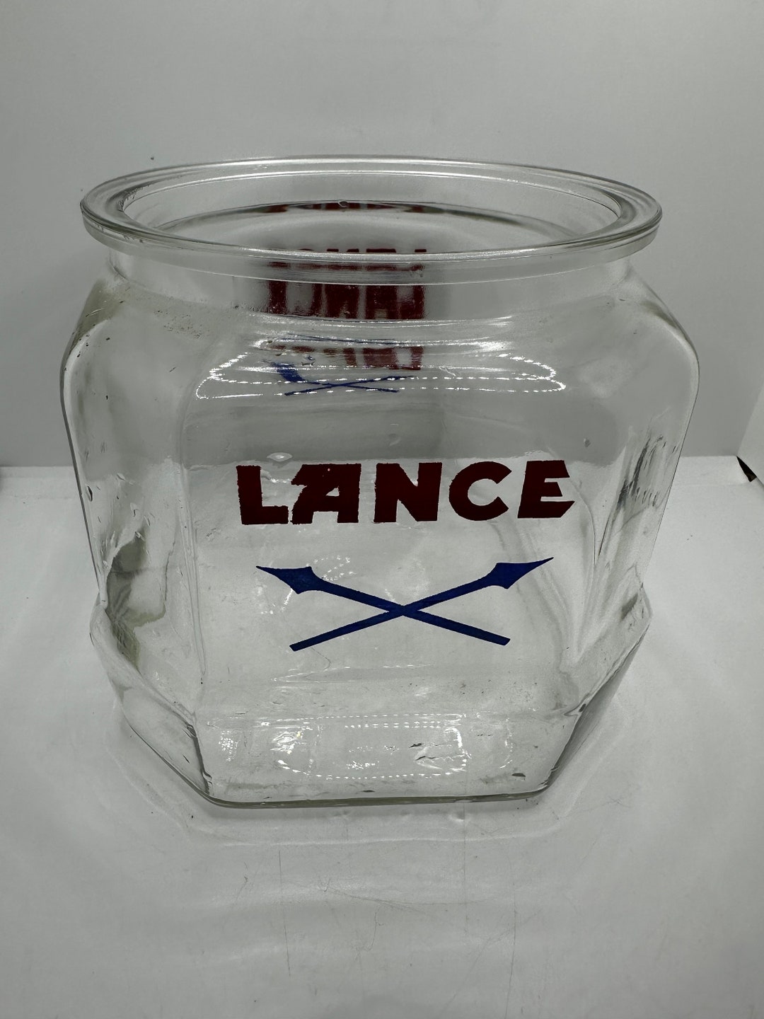 Vintage Lance Jar Etsy