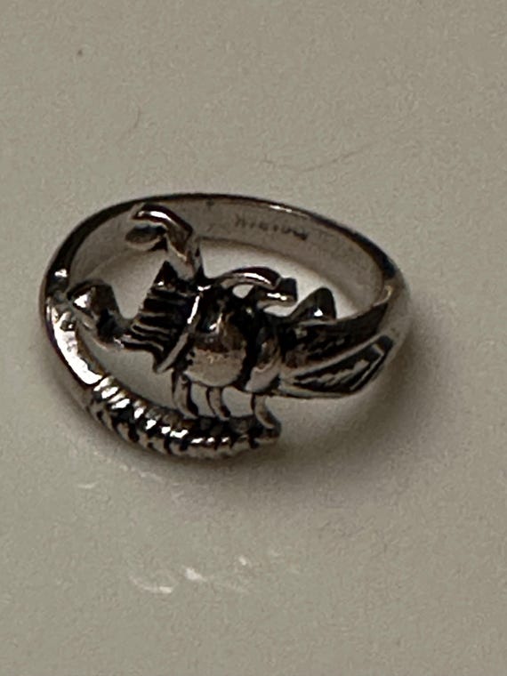 Adjustable Scorpio Ring - image 4