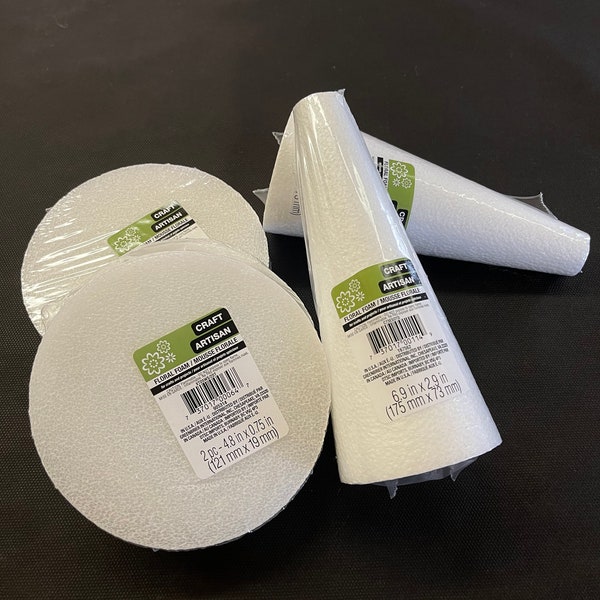 Styrofoam Discs Etsy