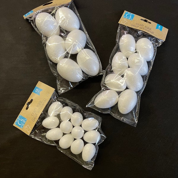 Styrofoam Eggs Etsy