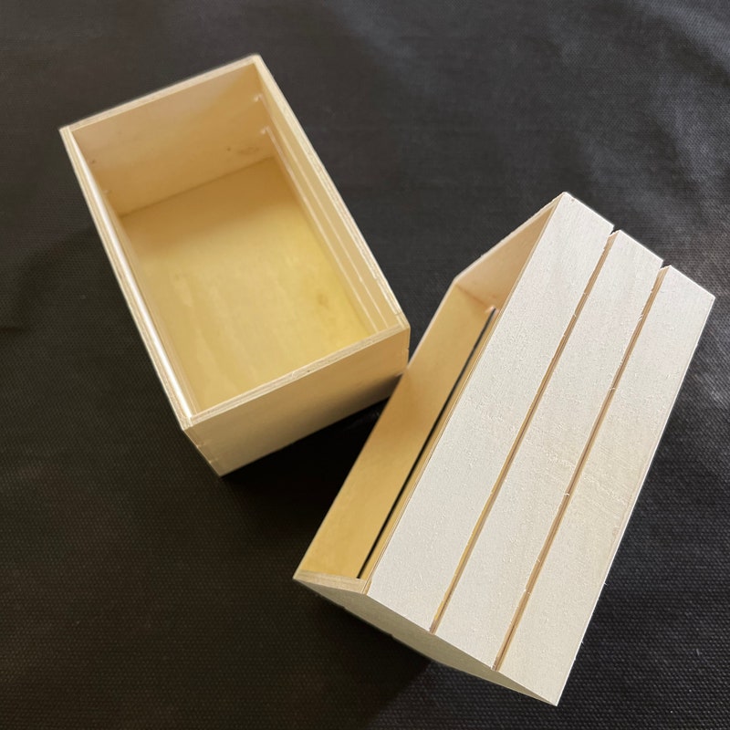 Wooden Slatted Storage Boxes - Etsy