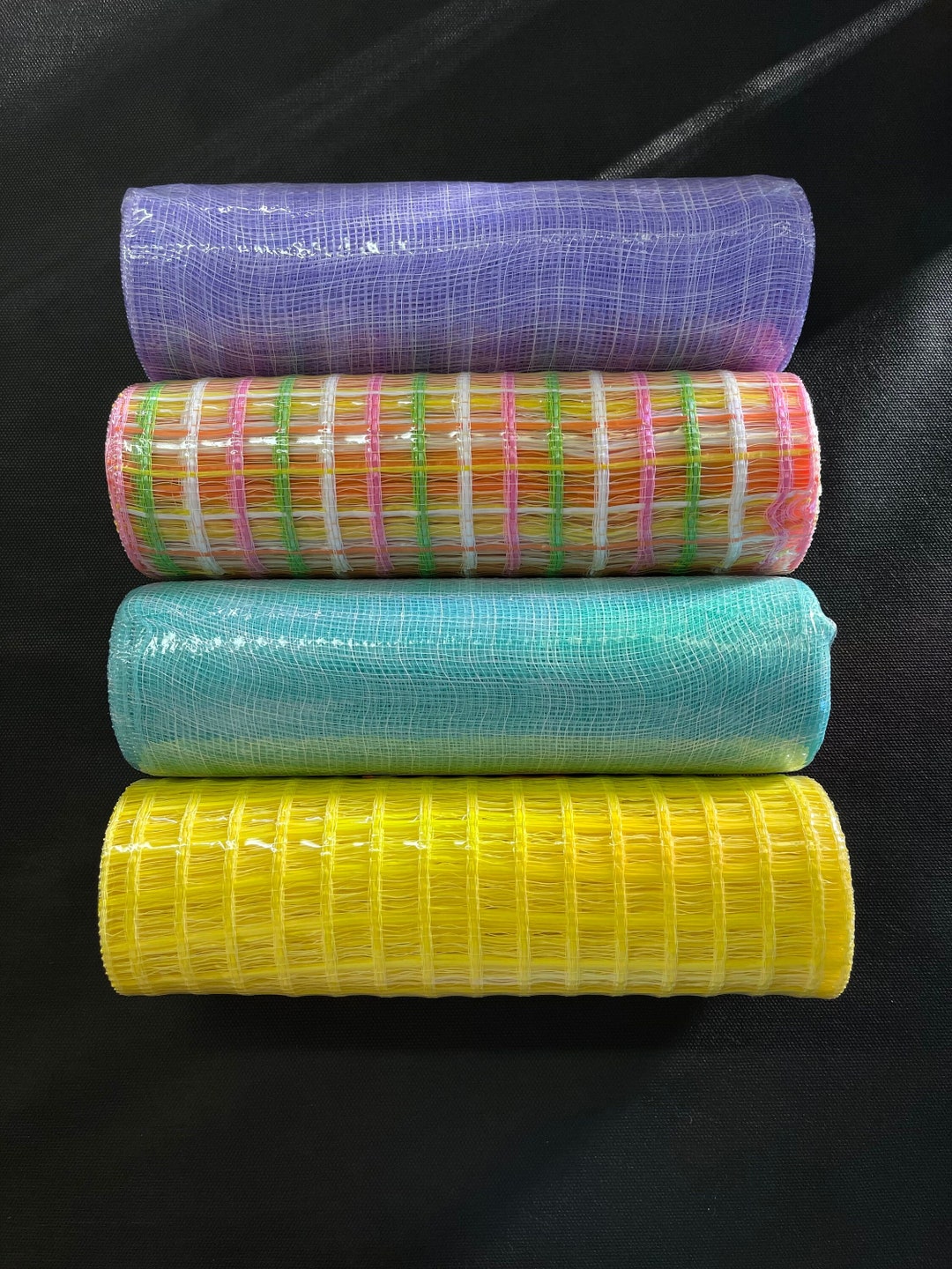 Spring Meash Easter / Spring Decorative Mesh - Etsy