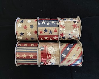 Patriotic Ribbon / Fourth of July Ribbon