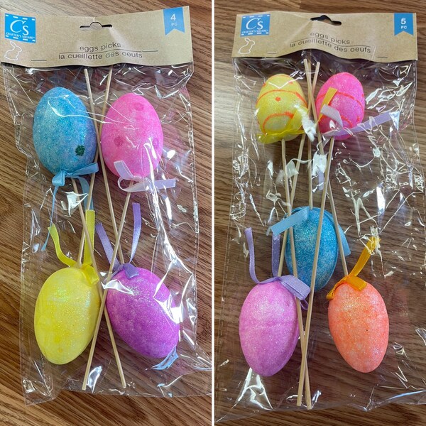 Easter Floral Picks Etsy