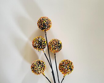 Halloween Sprinkle Candy Corn Cake Pop Pick