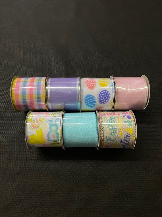 Easter Wire Edge Ribbon