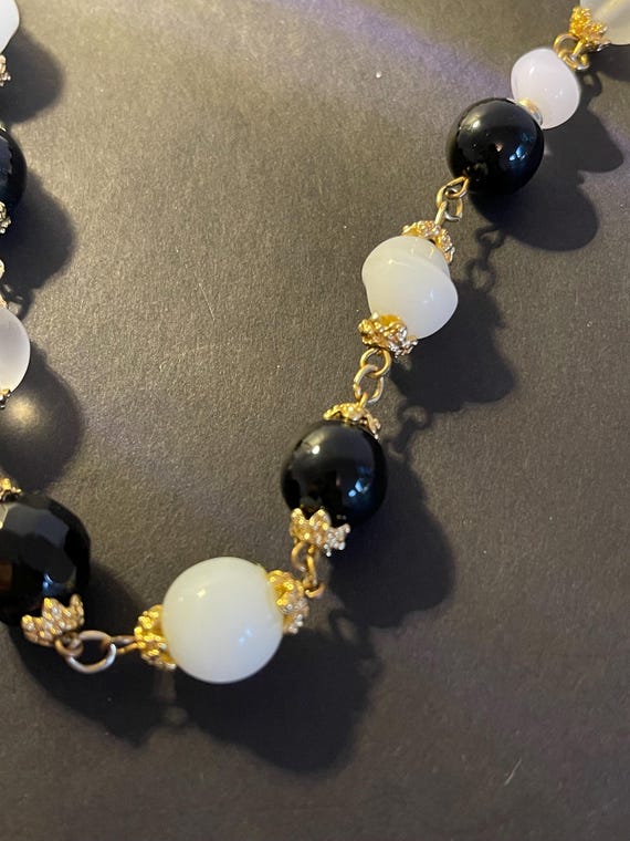 Vintage Signed Kenneth Jay Lane (KJL) Regal Beade… - image 7