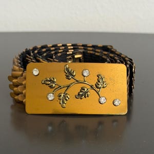 Vintage Gold Scale Belt - Etsy display picture 2