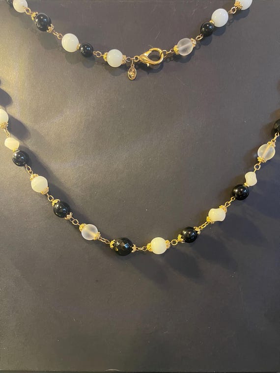 Vintage Signed Kenneth Jay Lane (KJL) Regal Beade… - image 2