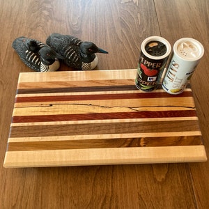 i will pick one out Ohio made with domestic and exotic woods 12x8 handmade in the usa cutting boardchopping butcher block trivet