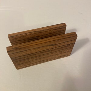 Wooden business card holder image 5