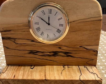 Custom made desk clock