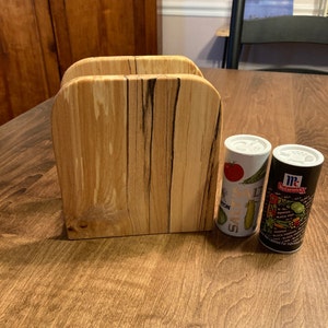 Custom made napkin holder