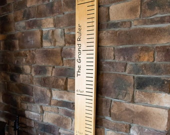 The Grand Ruler: Engraved Growth Chart