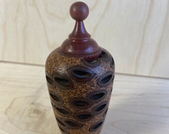Decorative Banksia pod vessel.