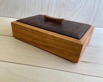 Cherry/Walnut Jewelry Box