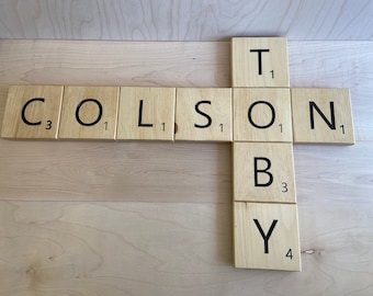 Personalized Scrabble Letters