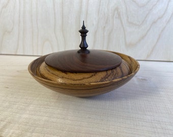 Zebra wood Keepsake Turning