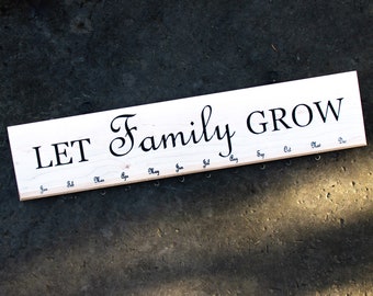 Let Family Grow - Important Date Hanger