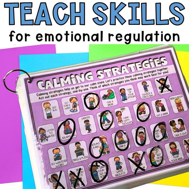Halloween Social Emotional Learning Calming Strategies Book Fall ...