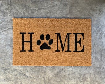 Home (Paw) Doormat