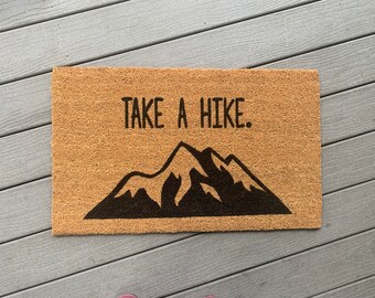 Take A Hike Doormat