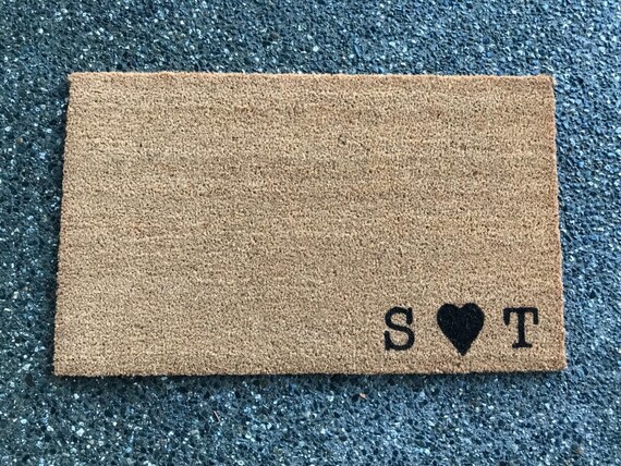 Custom Initials Doormat