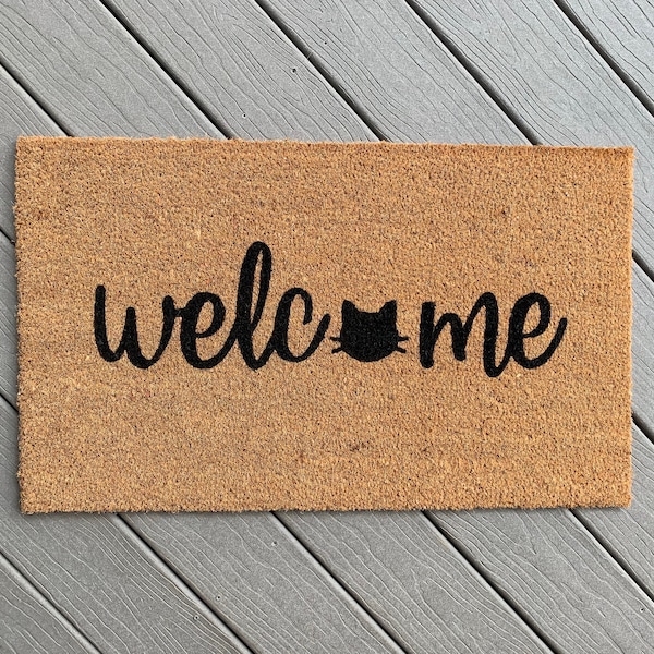 Paillasson Welcome Cat