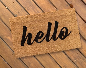 Hello (Large) Doormat