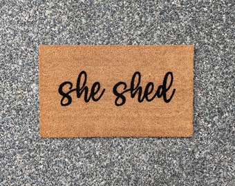 She Shed Doormat