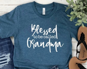 Blessed To Be Called Grandma T-shirt
