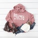 Mimi Hooded Pullover Sweatshirt - Custom Jackets - Mimi Christmas Gift - Mimi Hoodie - Cute Women's Sweaters 