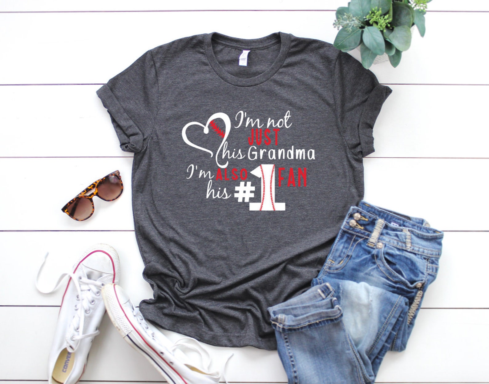 baseball shirts for grandmas