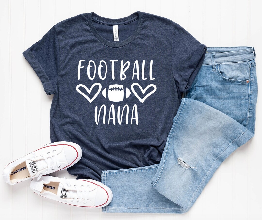 Football Nana Unisex T-shirt Football Family Shirts Nana - Etsy