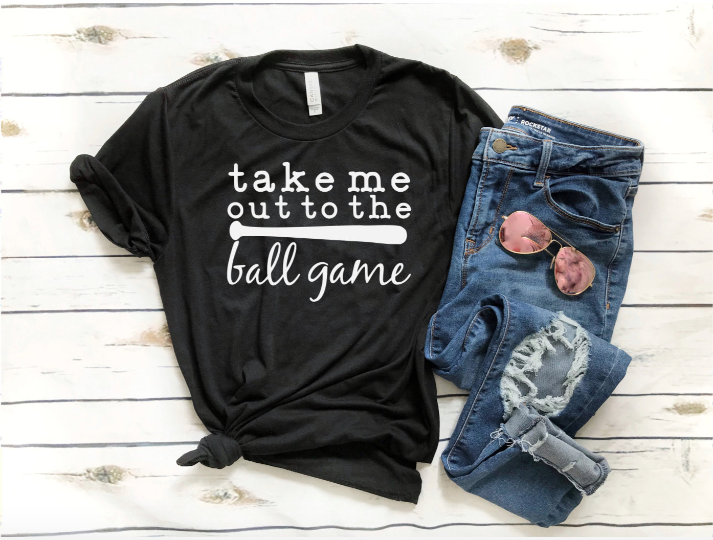 Take Me To The Ball Game Tee Take Me To The Ball Game Tee