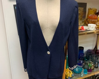 St John Navy Blazer