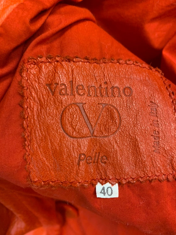 Valentino Red Leather Suit - image 7