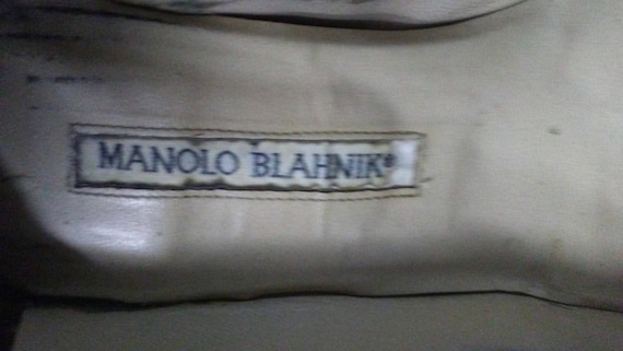 Vintage Manolo Blahnik Gem Shoes - image 2