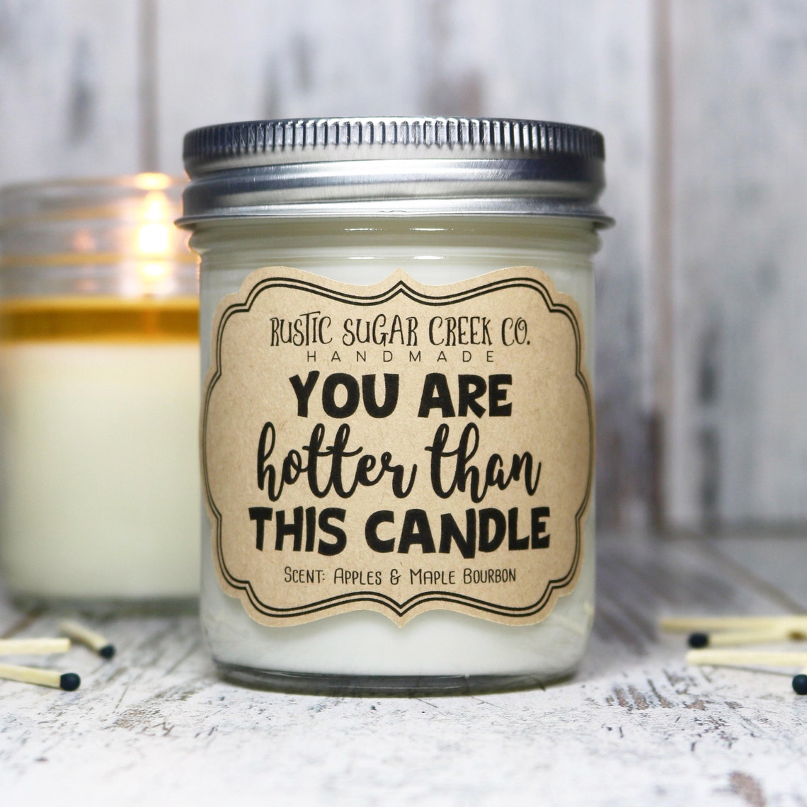 You Are Hotter Than This Candle Valentines Day Gift for Her Etsy