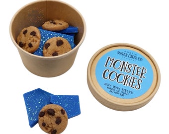 Monster Cookies Brittle Soy Wax Melts For Warmer: Chocolate Chip Scented Wax Melt, Bakery